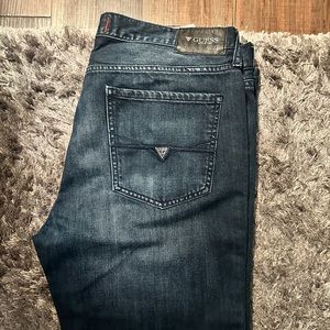 Guess blue jeans regular strait size 36